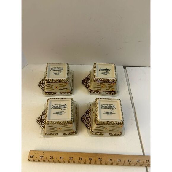 Temptations ovenware & lids old world cubes 10 oz KFL-712696 - Picture 2 of 3